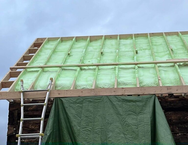 Roof spray down